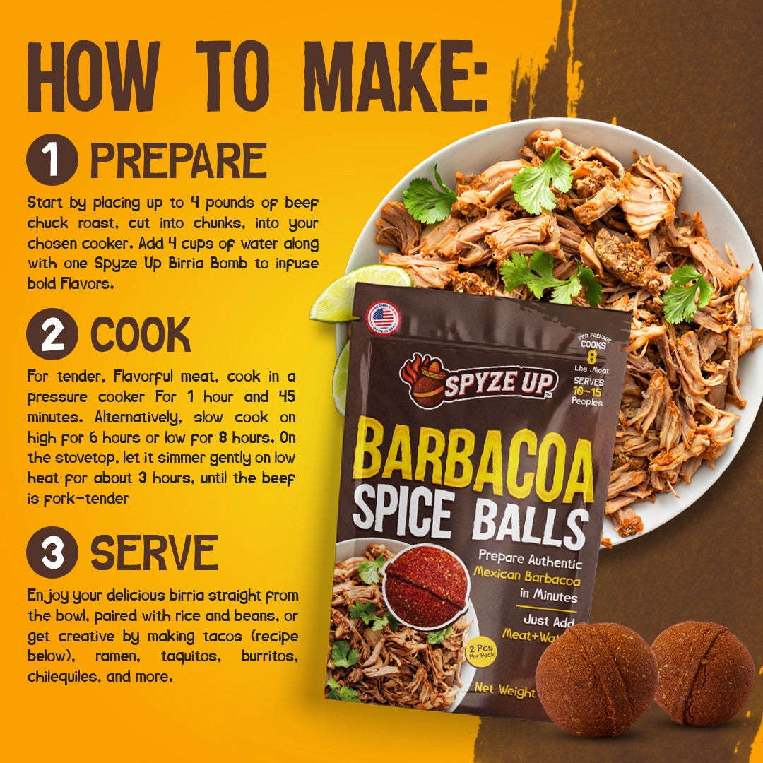 Barbacoa Spice Balls