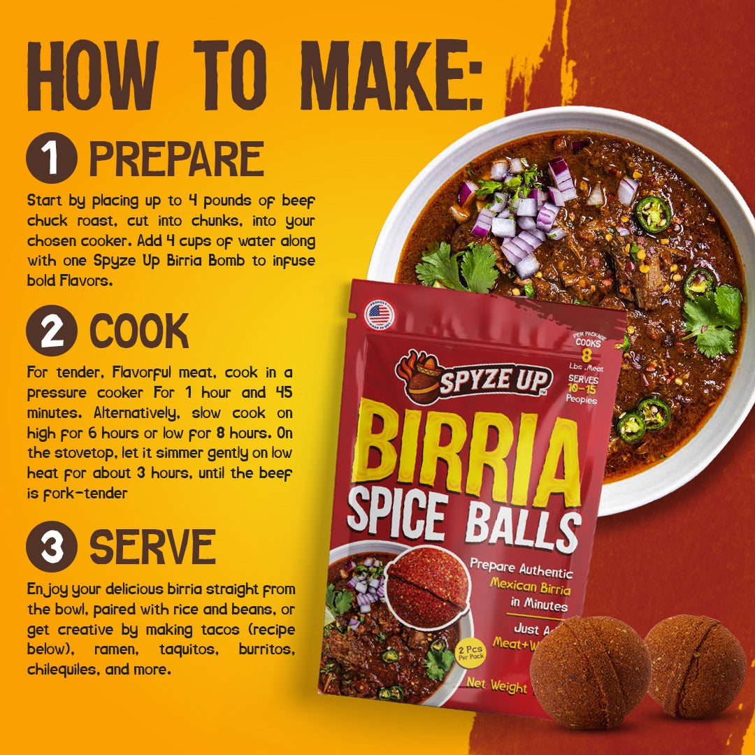 Birria Spice Balls
